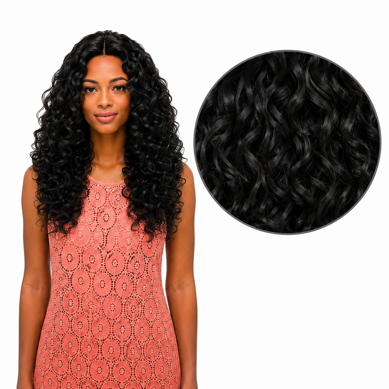 Sleek Fashion Idol 101 Synthetic Classic Brazilian Hair Peru Natural Weave 18"