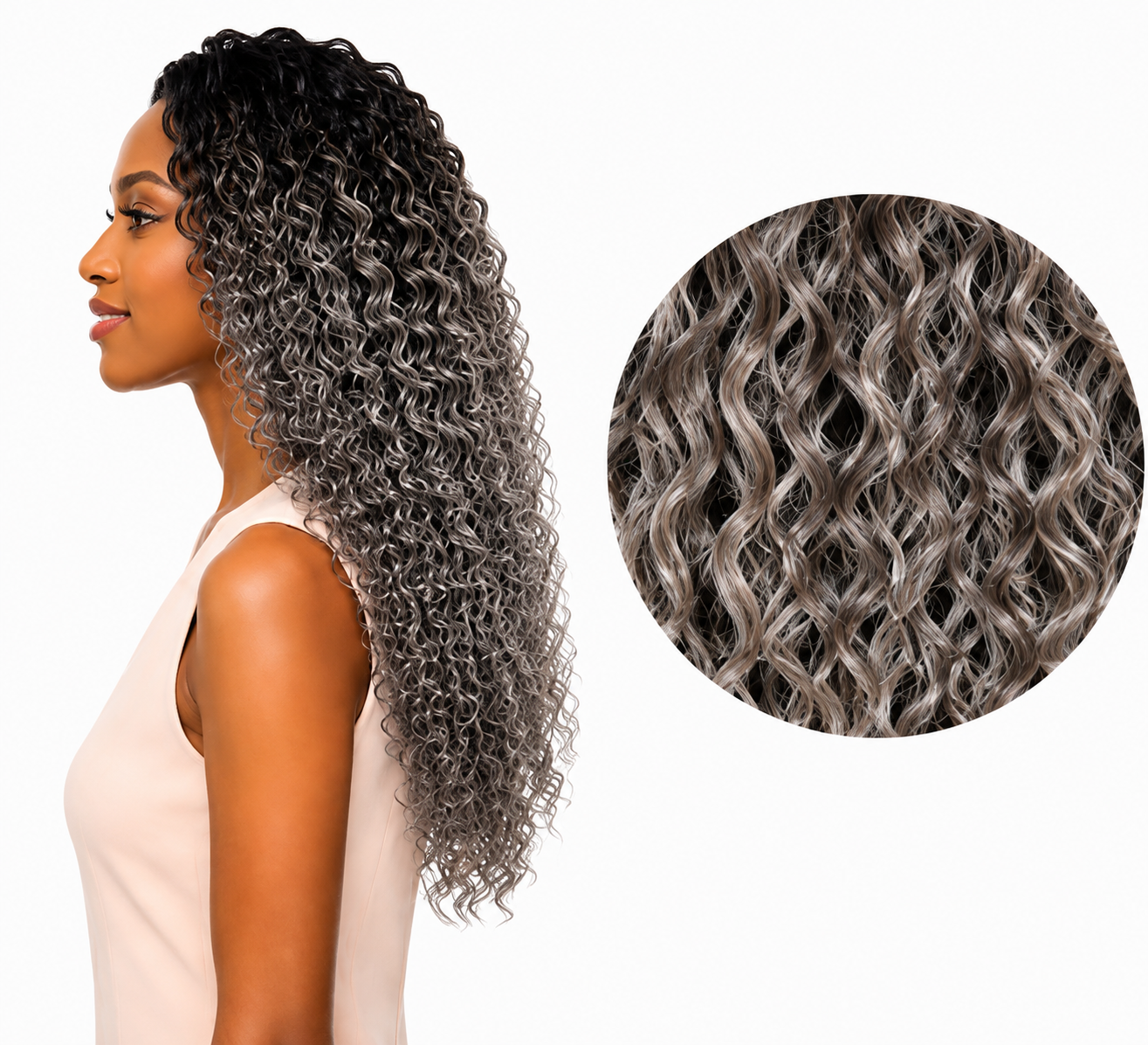 Sleek Fashion Idol 101 Synthetic Classic Brazilian Hair - Ivory Weave 18"