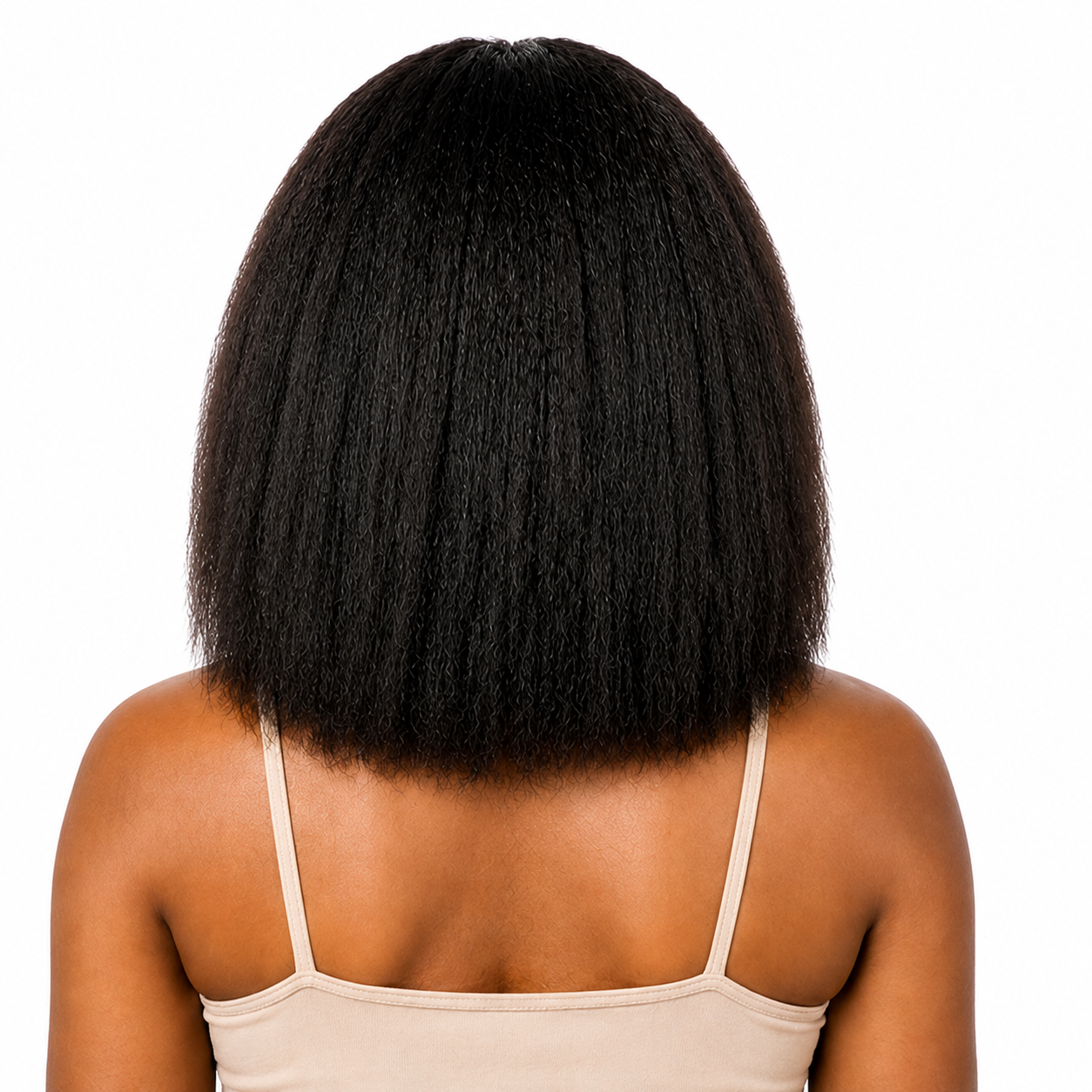 Ei 100% Unprocessed Virgin Brazilian Human Hair Extension Kinky Straight