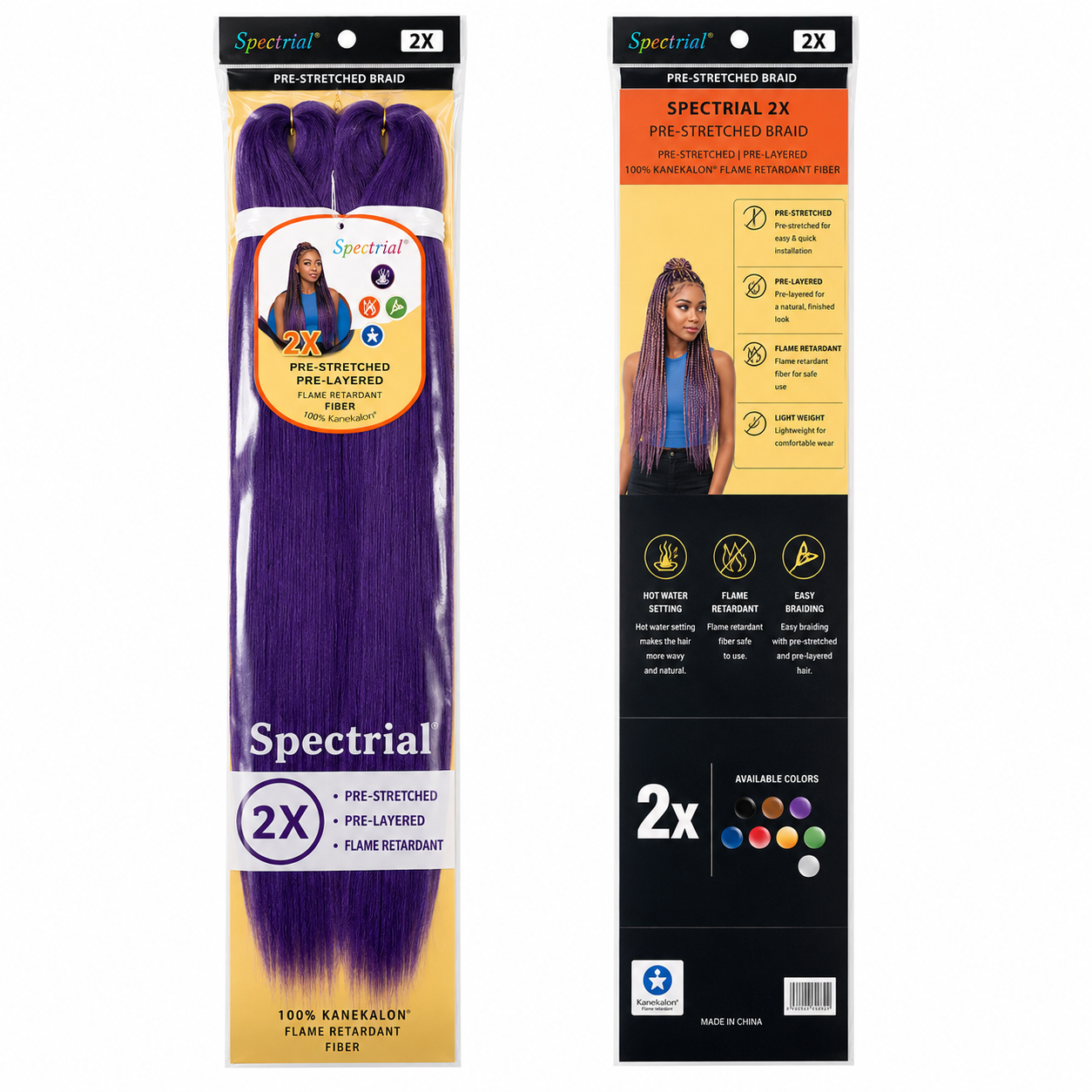Kuknus Braids 2x Value Pack Pre-Stretched 26"