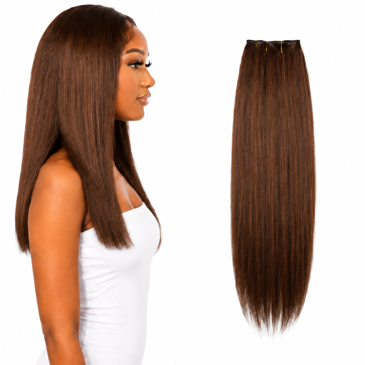 Ei Luxury 100% Human Hair 7 Pcs Clip-in Extensions 18"