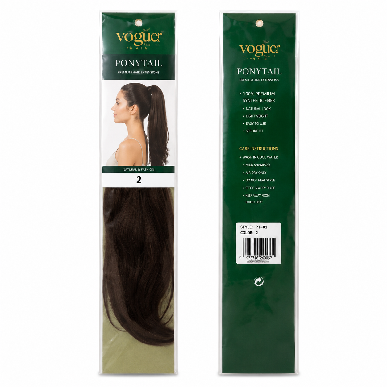 Kuknus Ponytail Style Bombay Girl