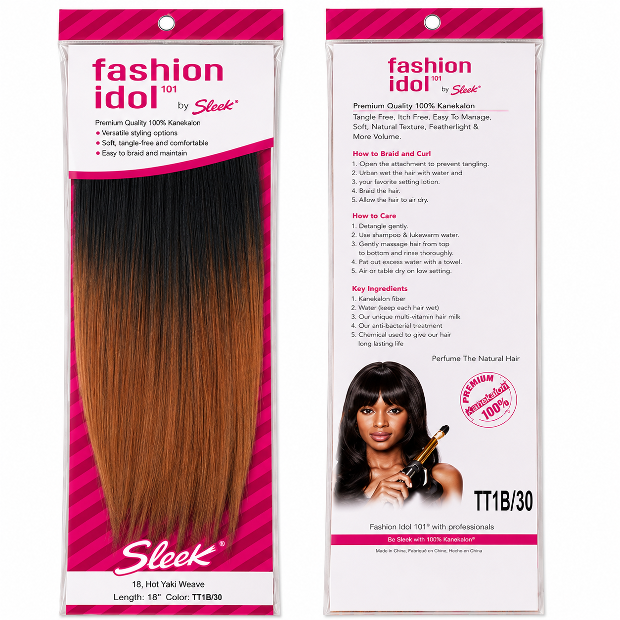 Sleek Fashion Idol 101 Weave Hair Extensions 16