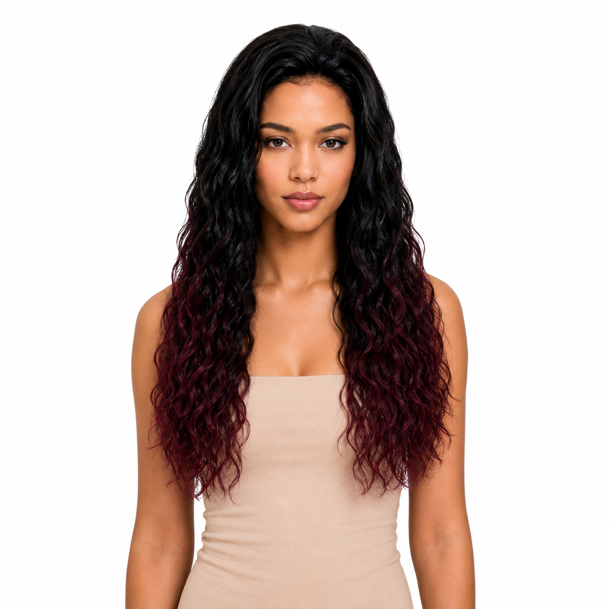 Kuknus Dumba2 - Synthetic Lace Front Wig with Natural Baby Hairline