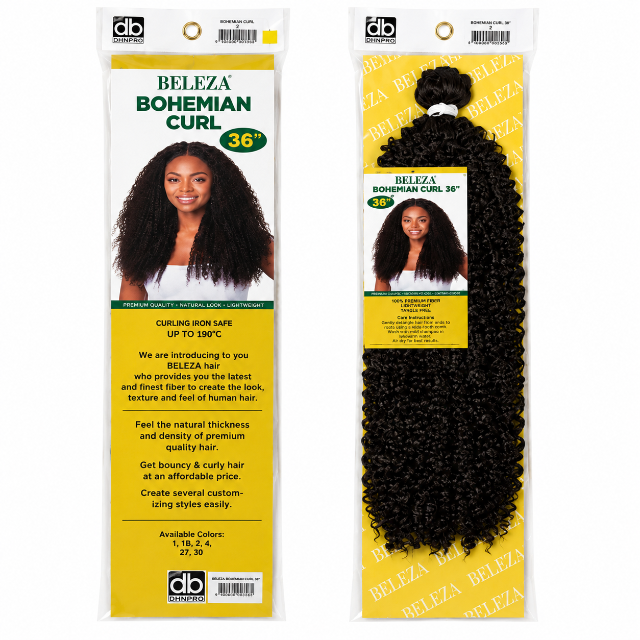Darbro Doja Beleza Bohemain Curl Weaves 36