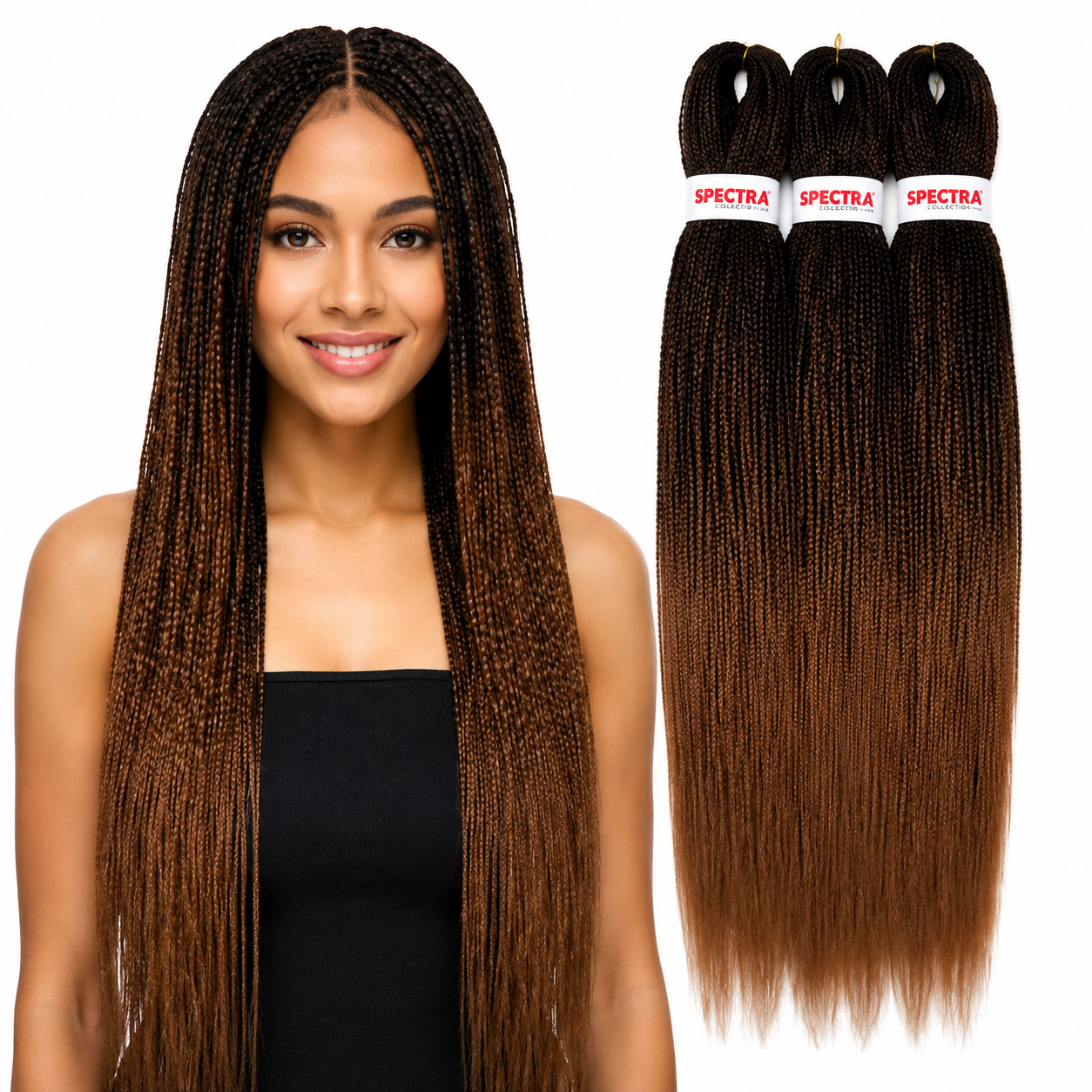 Kuknus Braids 3X Value Pack Pre-Stretched 16"