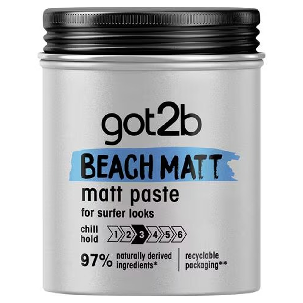 Schwarzkopf Got2b Beach Matt Styling Paste 100ml