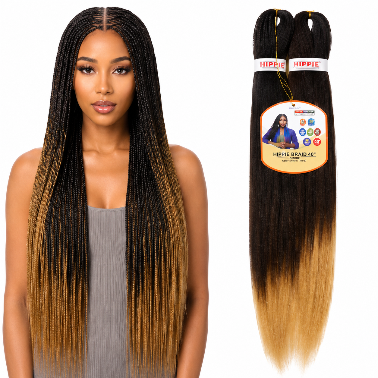 Kuknus Braids 2x Value Pack Pre-Stretched 26"