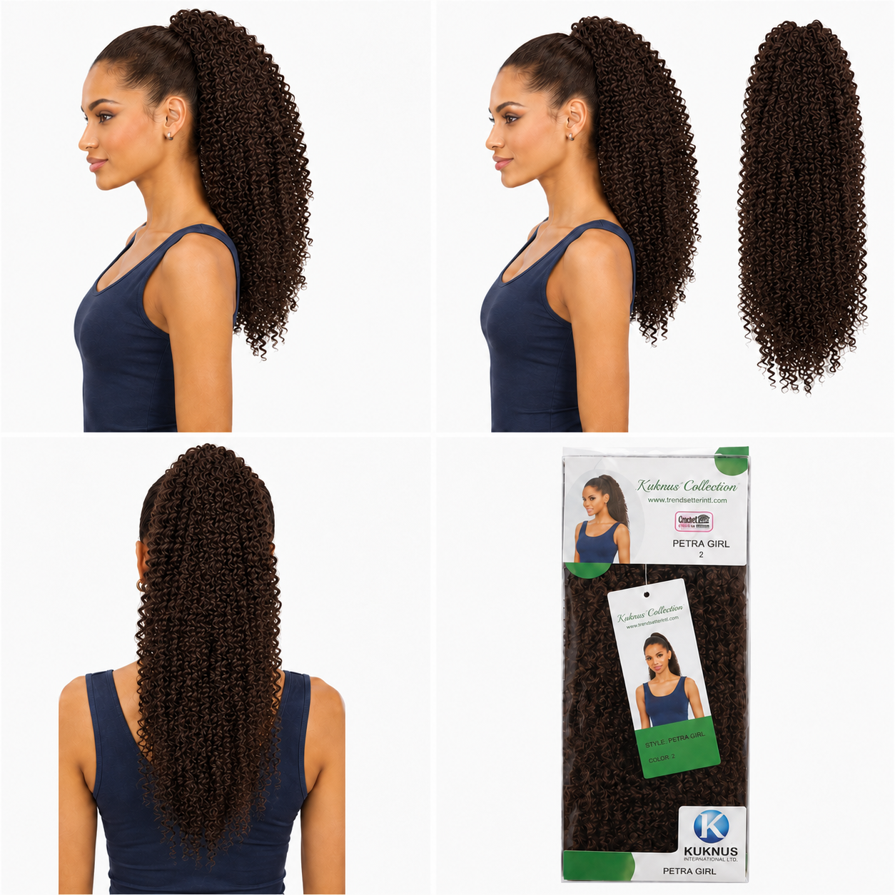 Kuknus Ponytail Style Petra Girl