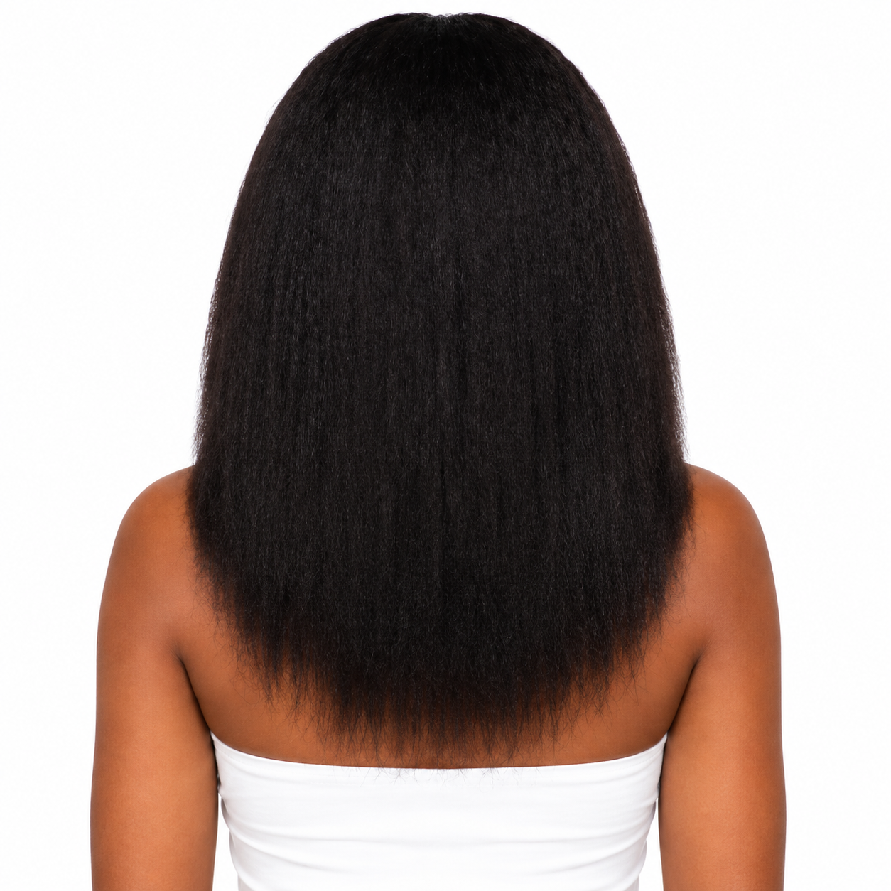 Ei 100% Unprocessed Virgin Brazilian Human Hair Extension Kinky Straight