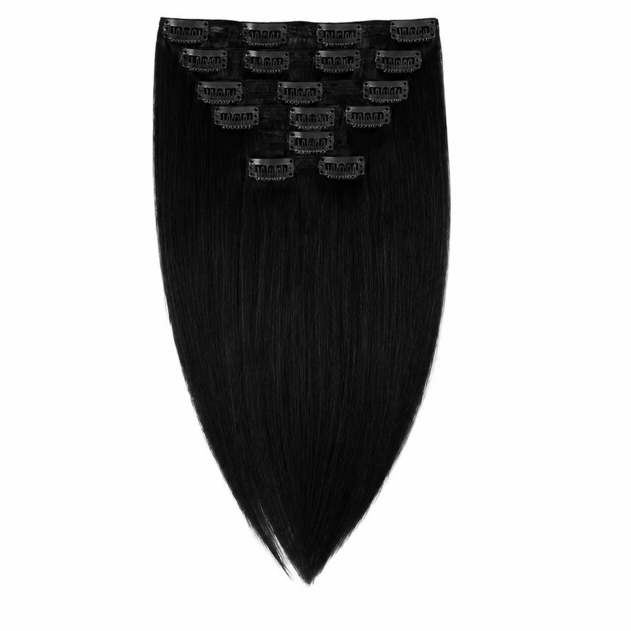Darbro Doja Silk Press Straight Clip-In Synthetic Hair Extensions 22"