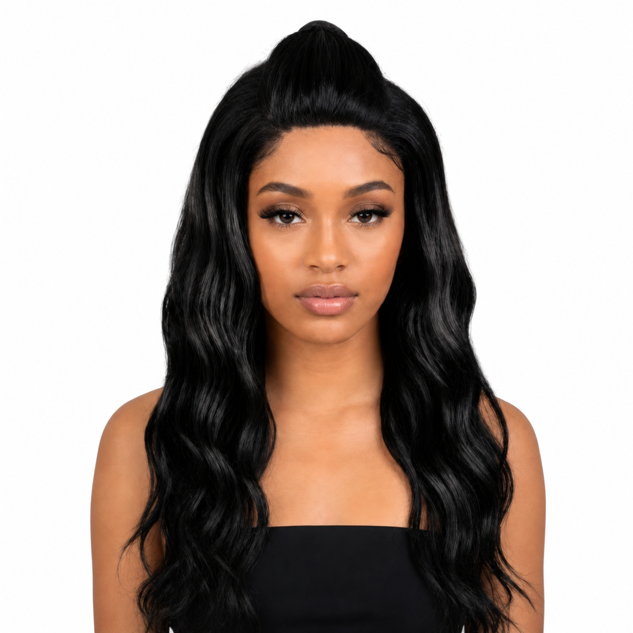 Station Style Lace Somara Super Volume Lace wig With Natural Baby Hair Line