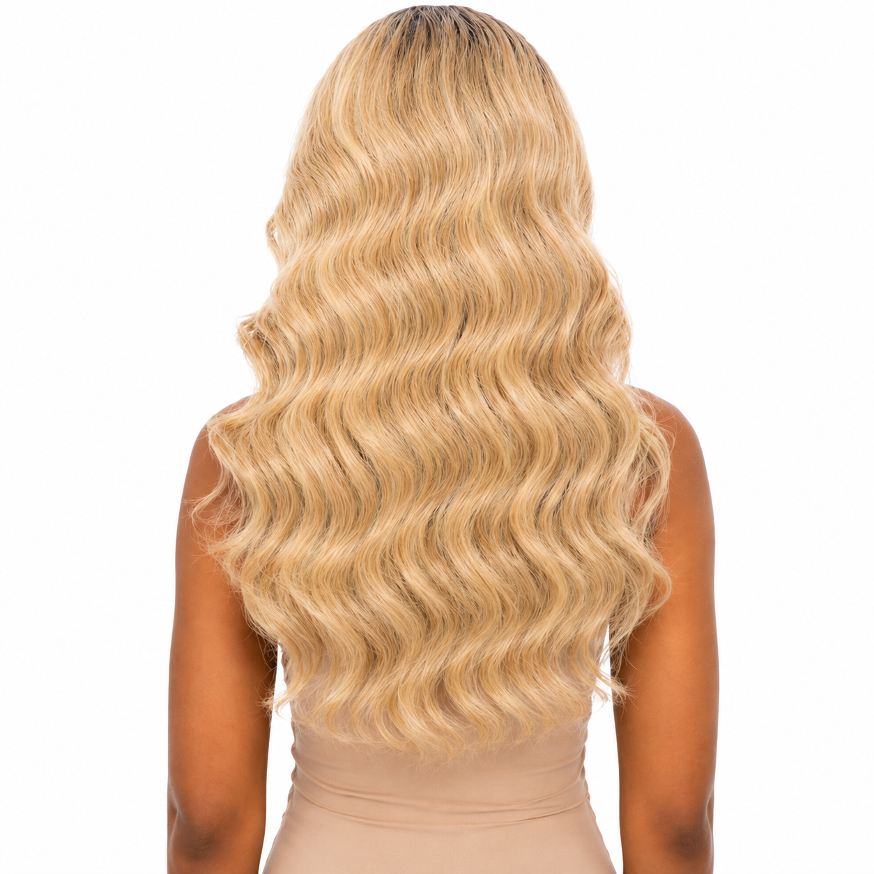 Wiglicious Style Premium Synthetic Honey Front Wig With Natural Baby Hair Line