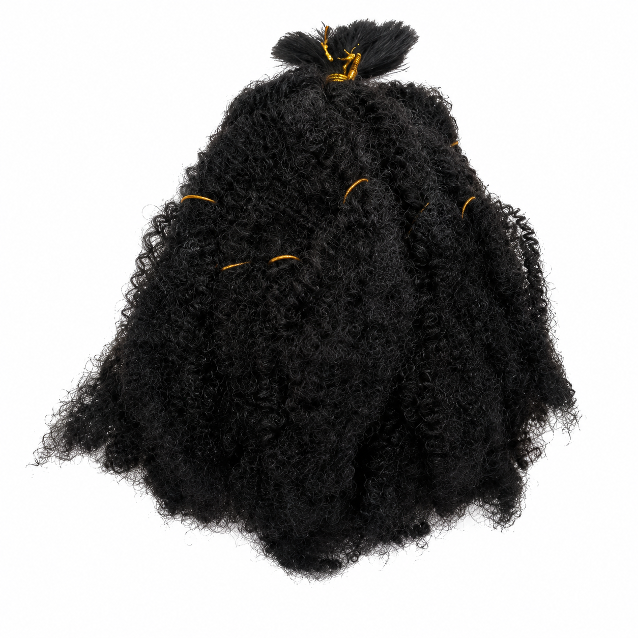 K&C Hair World Afro Kinky Bulk Synthetic Hair
