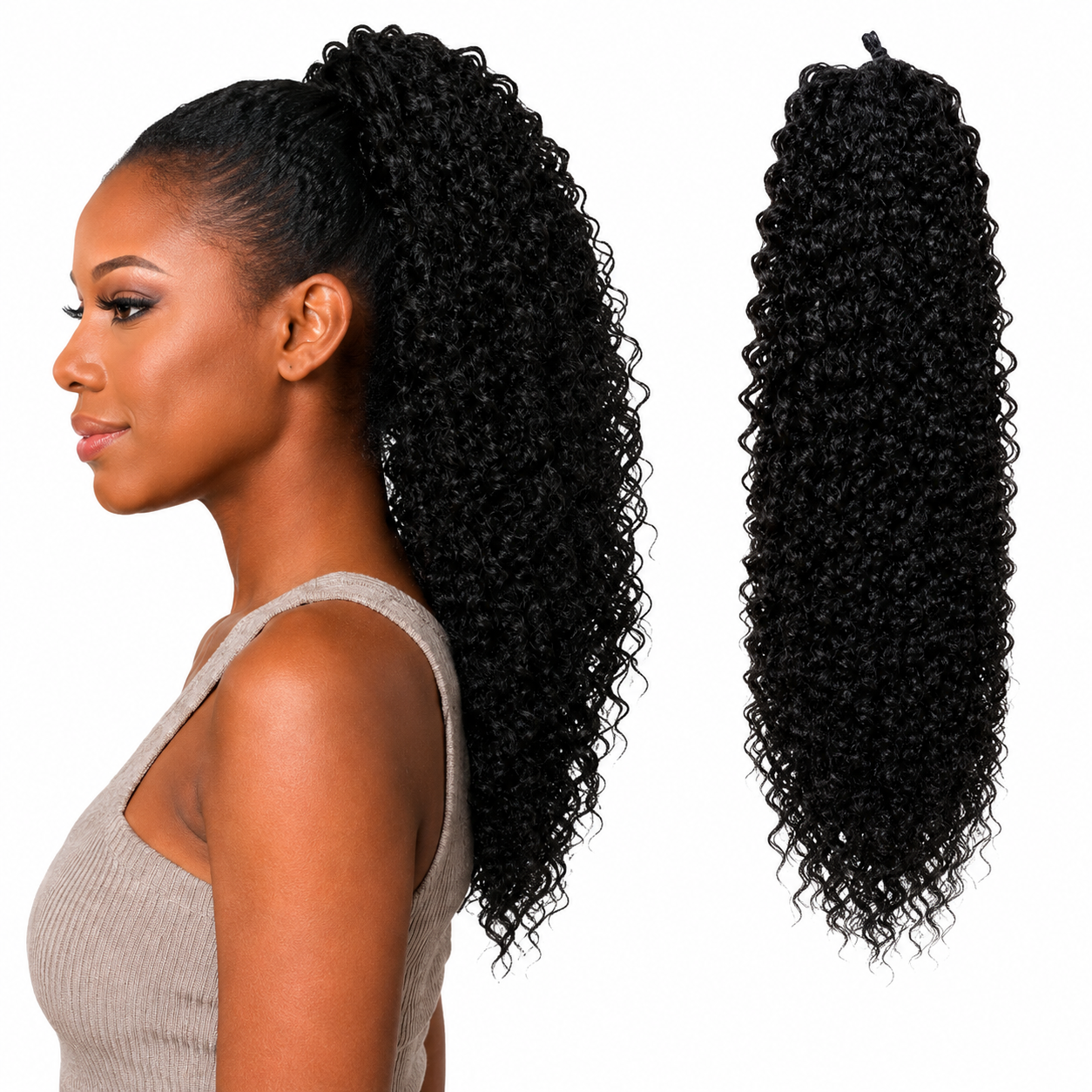 Kuknus Ponytail Style Jamaican Girl