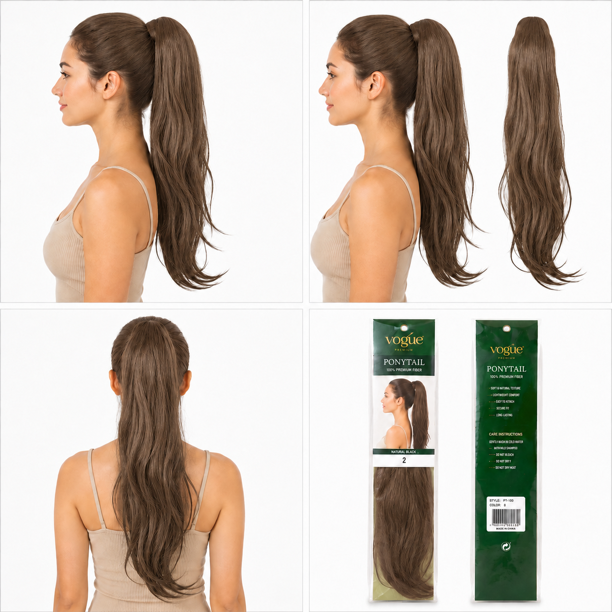 Kuknus Ponytail Style Bombay Girl