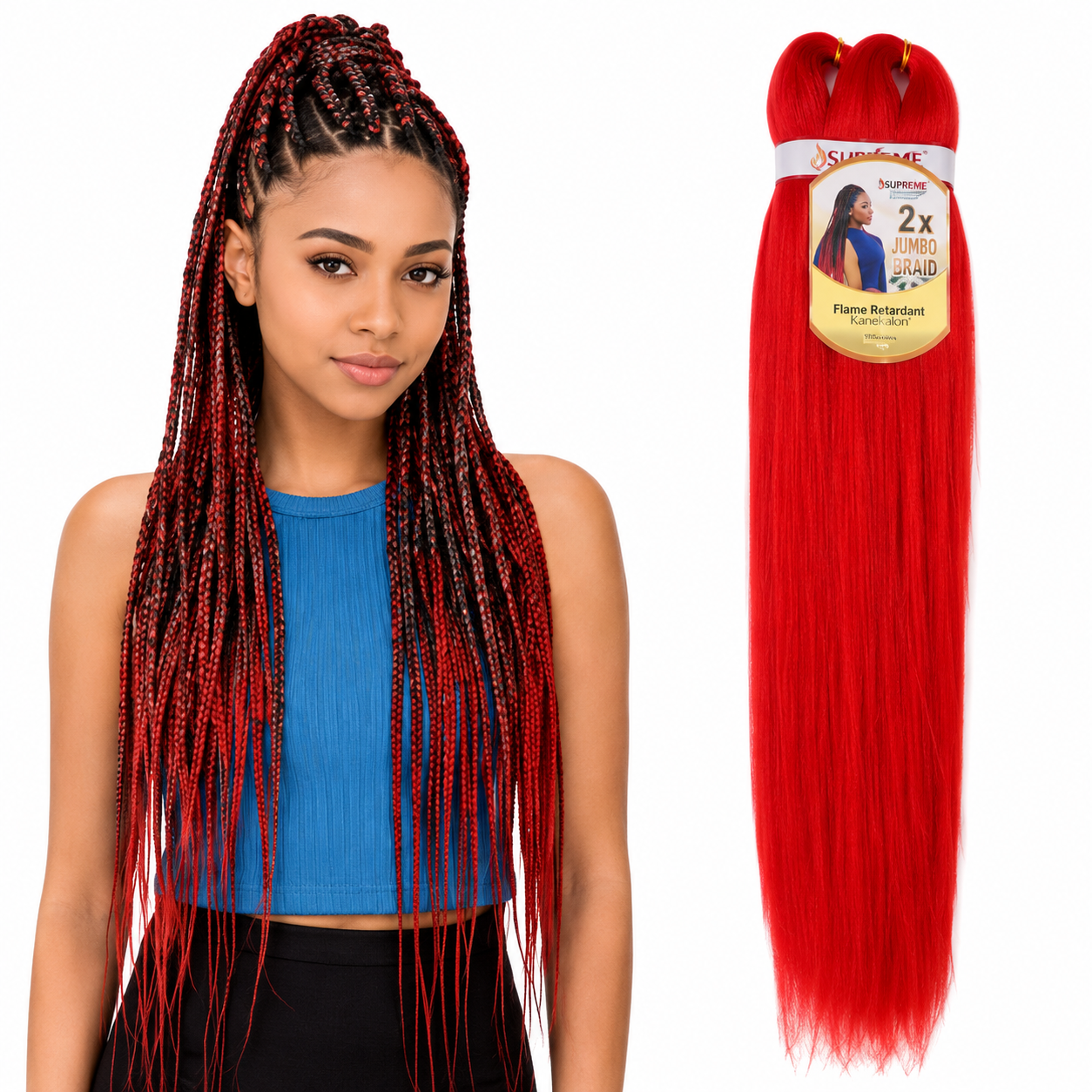 Kuknus Braids 2x Value Pack Pre-Stretched 26"
