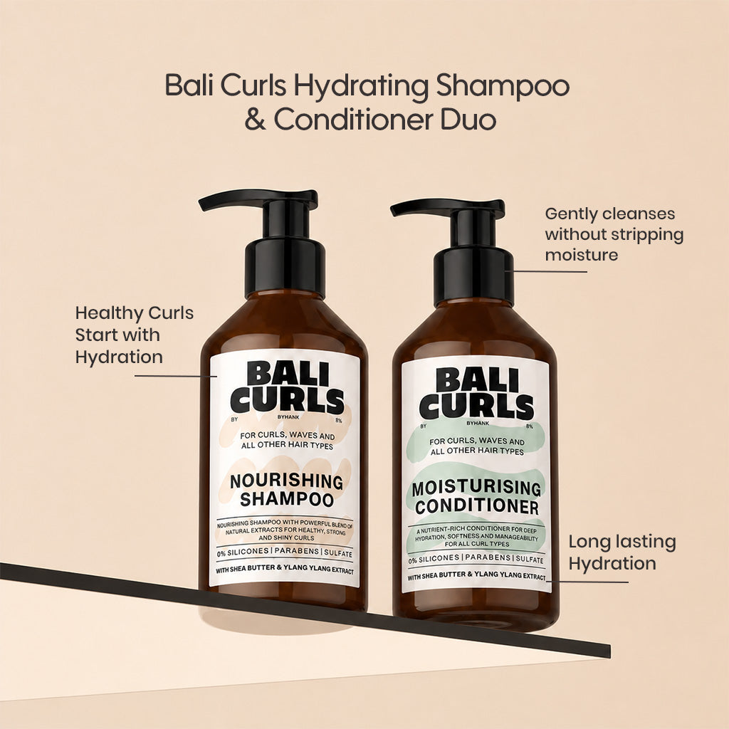 Bali Curls Hydrating Shampoo & Conditioner Duo