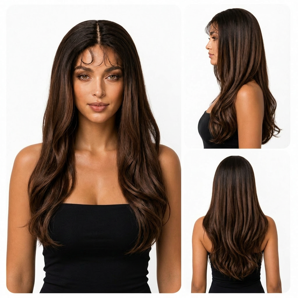 Kuknus Style Lace Presha Super Volume Lace wig With Natural Baby Hair Line