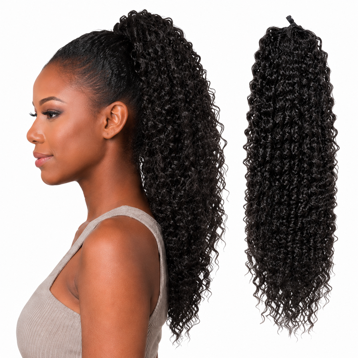 Kuknus Ponytail Style Jamaican Girl