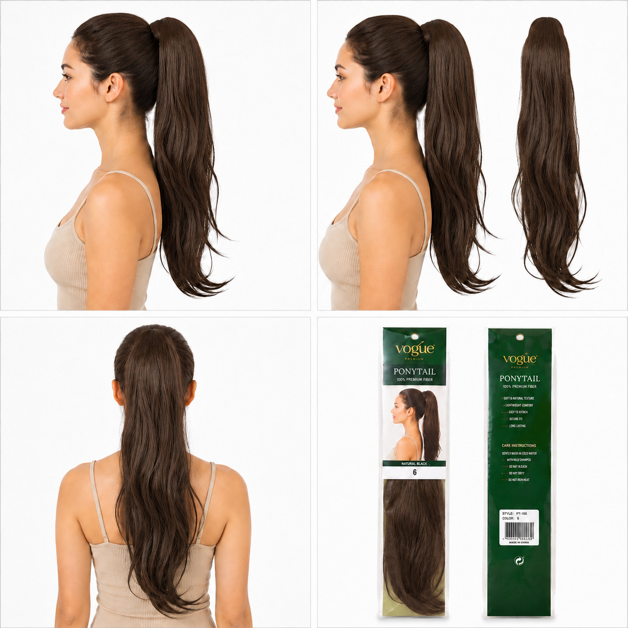 Kuknus Ponytail Style Bombay Girl