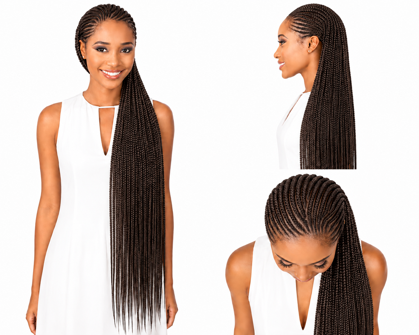 X-Pression Non-Stretched Synthetic Braids 82"