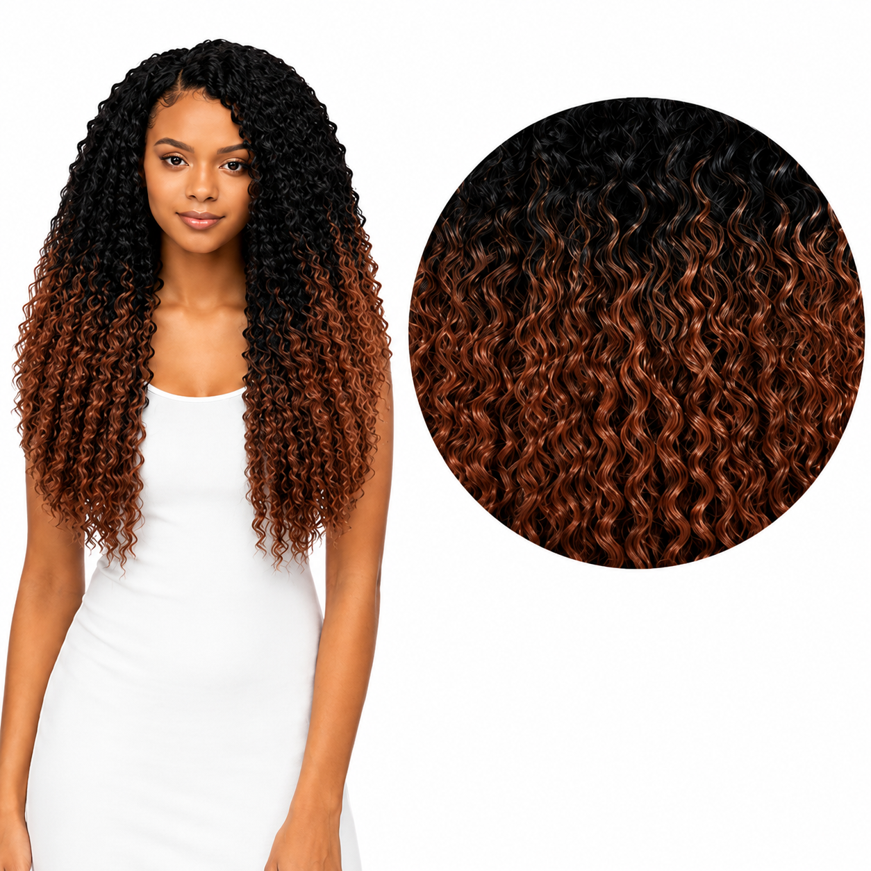 Sleek Fashion Idol 101 Synthetic Classic Brazilian Hair - Bolivie Natural Weave 20"