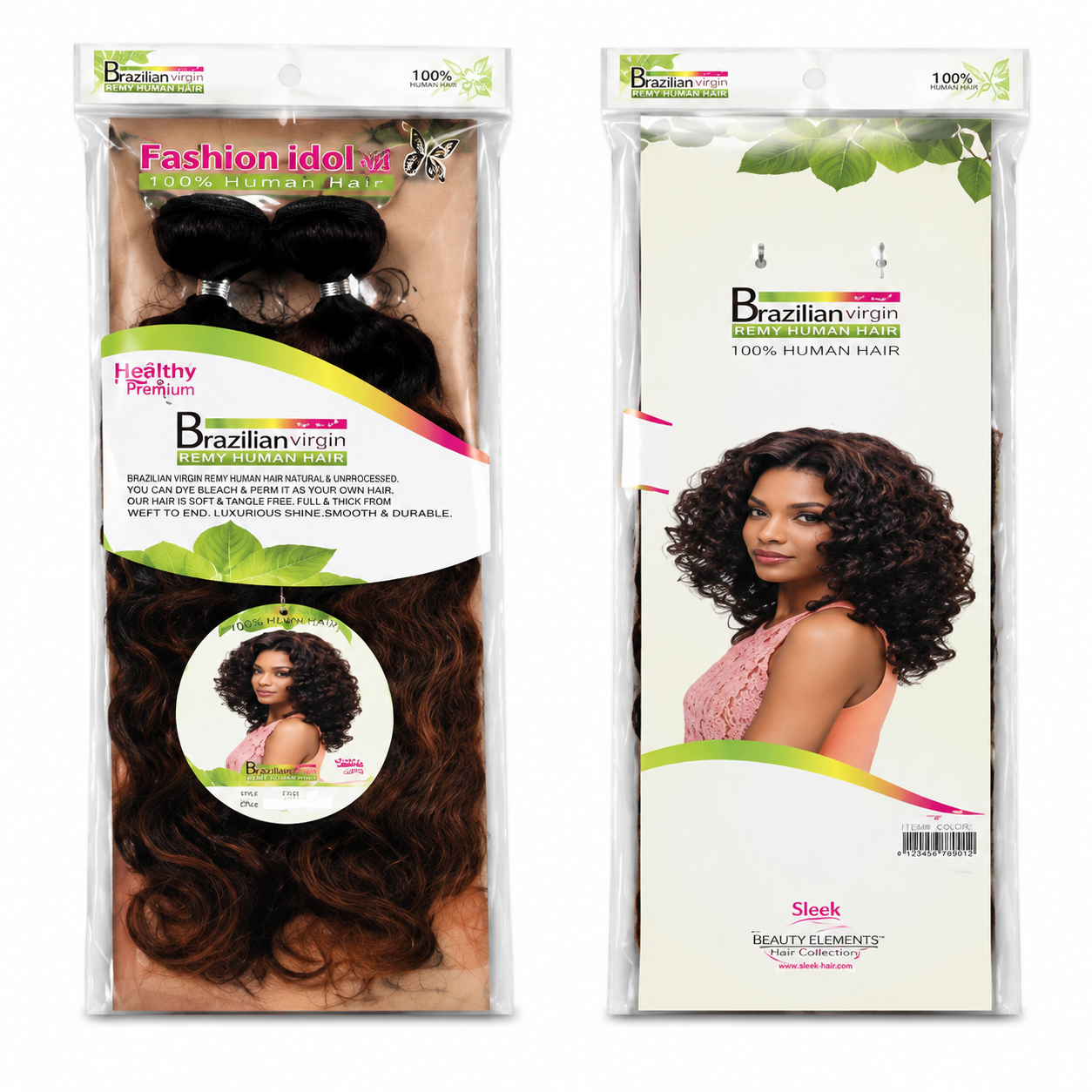 Sleek Fashion Idol 101 Peru Natural Weave Brazilian Hair 18