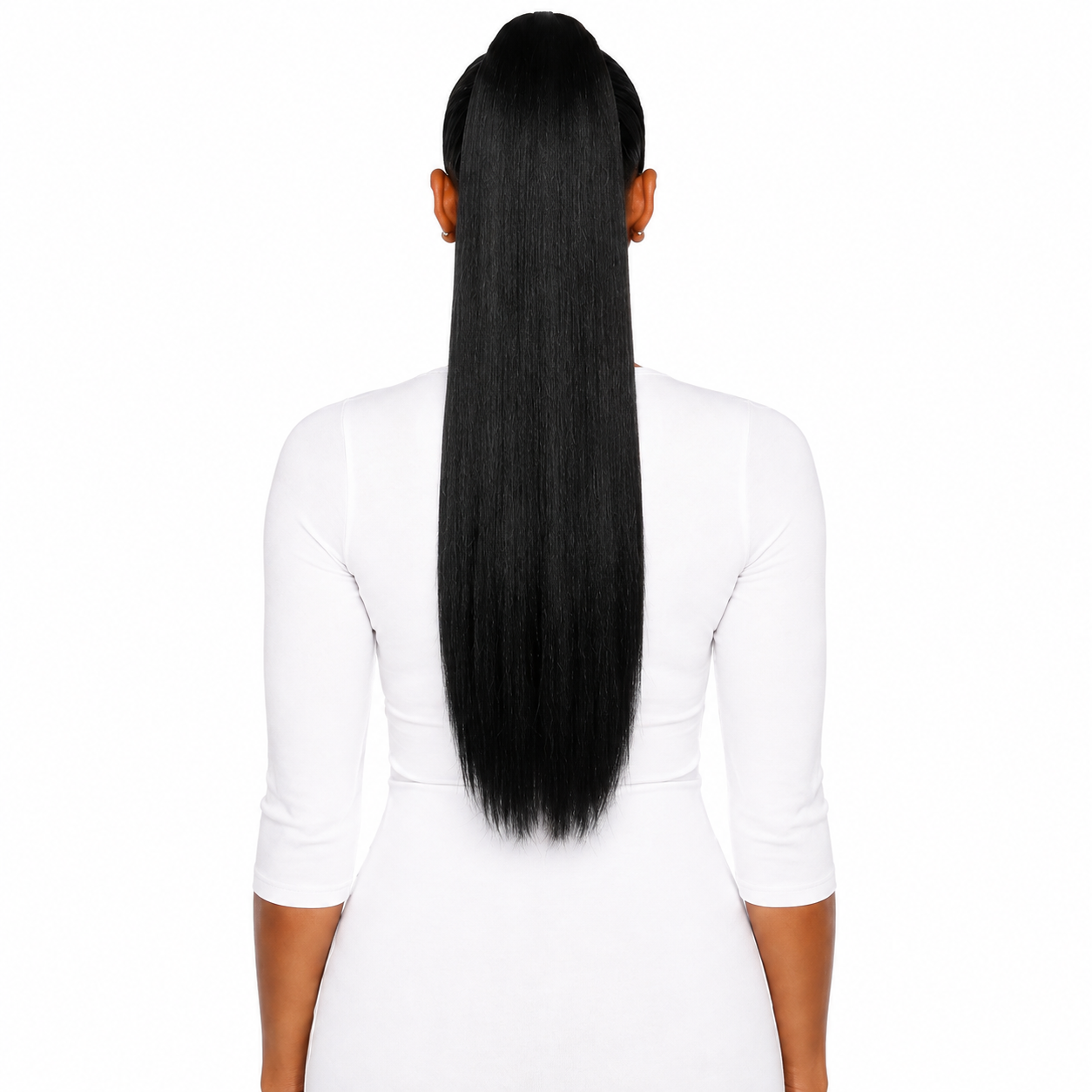 Kuknus Synthetic English Girl Ponytail 22"