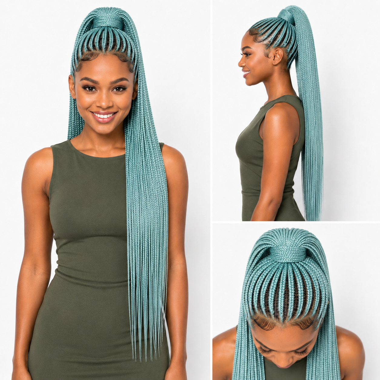 X-Pression 2X Pre-Stretched Synthetic Braids 24"