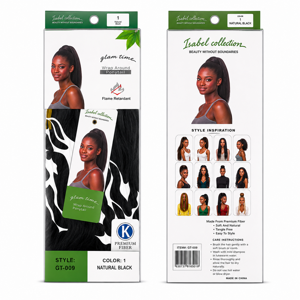 Kuknus Ponytail Style Jamaican Girl