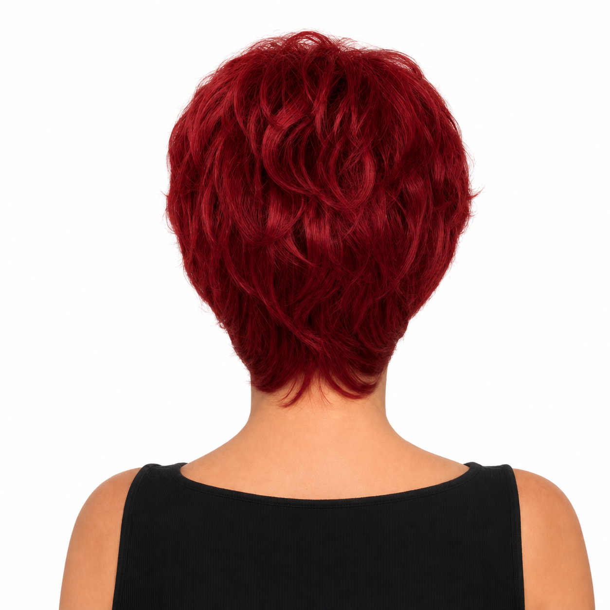 Kuknus Javeeria - Premium Synthetic Short Curly wig