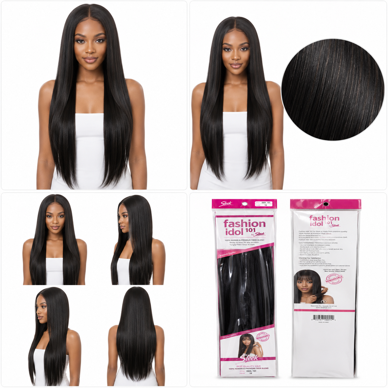 Sleek Fashion Idol 101 Weave Hair Extensions 20