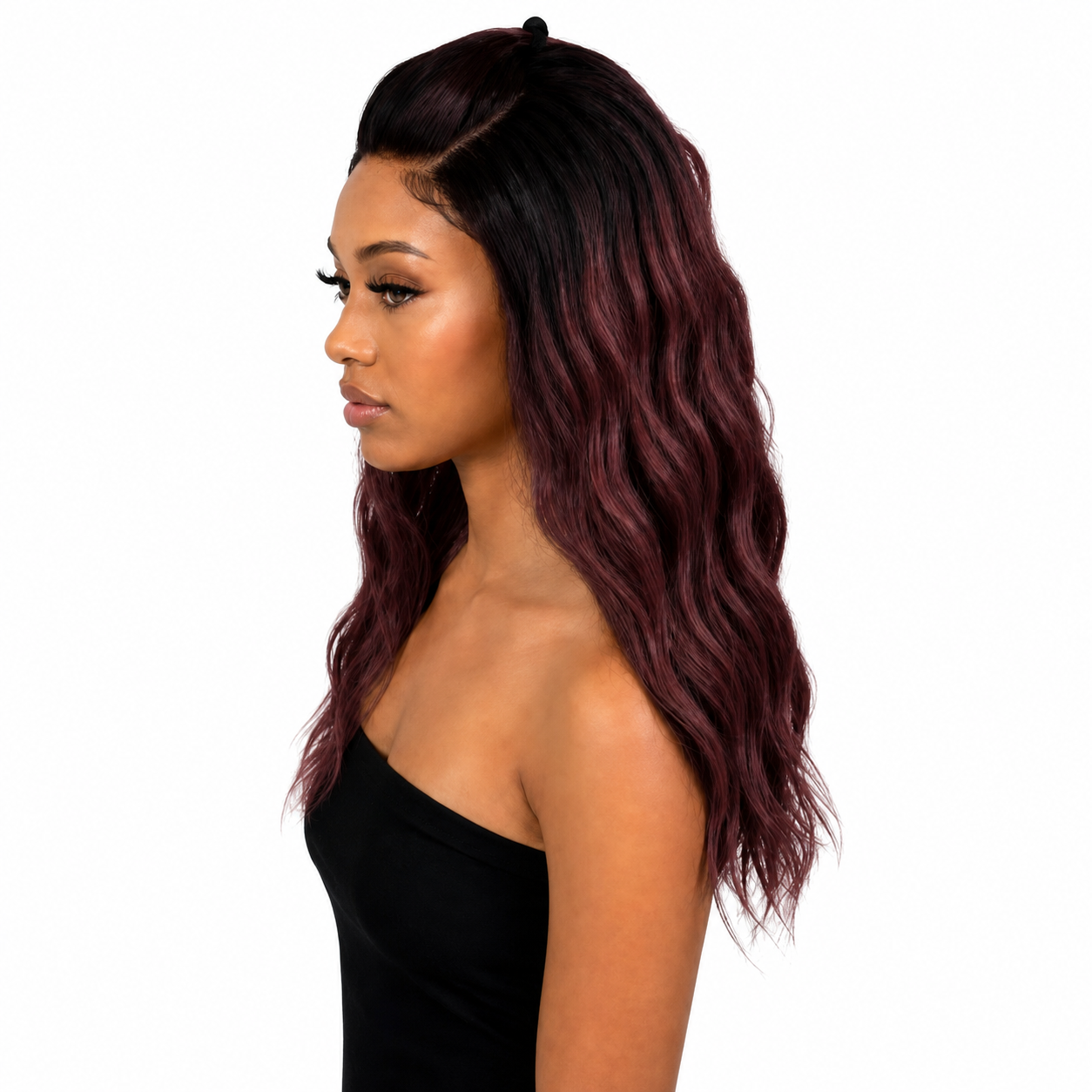 Station Style Lace Somara Super Volume Lace wig With Natural Baby Hair Line