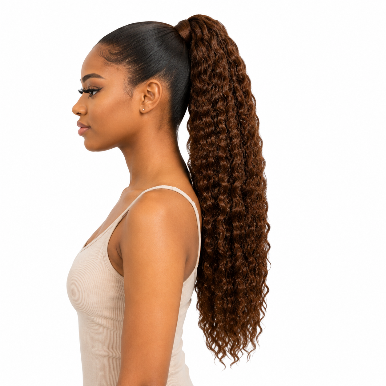 Kuknus Ponytail Style Big Afro Puff