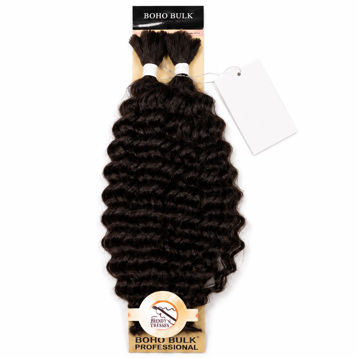 Kuknus Boho Deep Twist Bulk Synthetic Braiding Hair