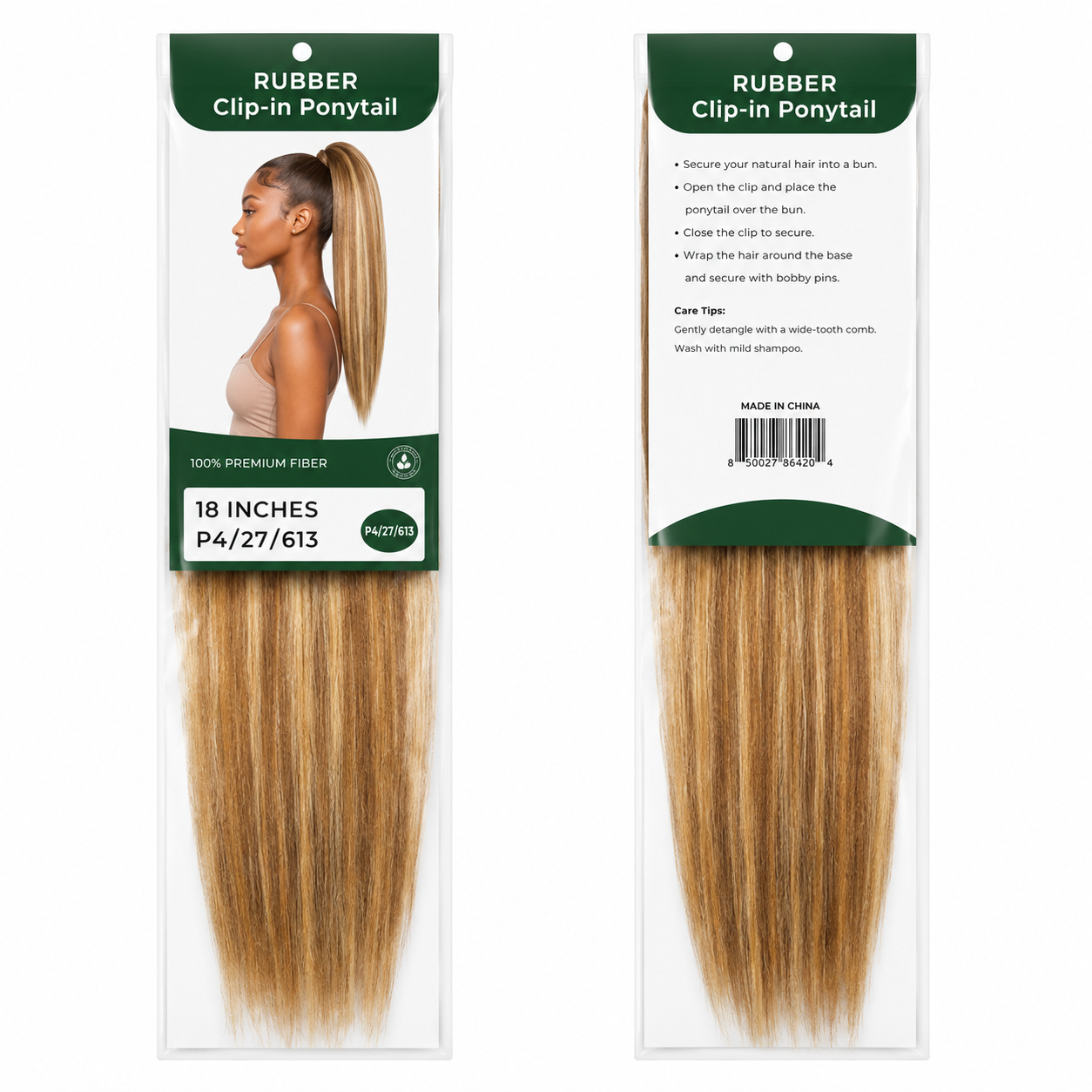 Kuknus Ponytail Style London Girl 18&