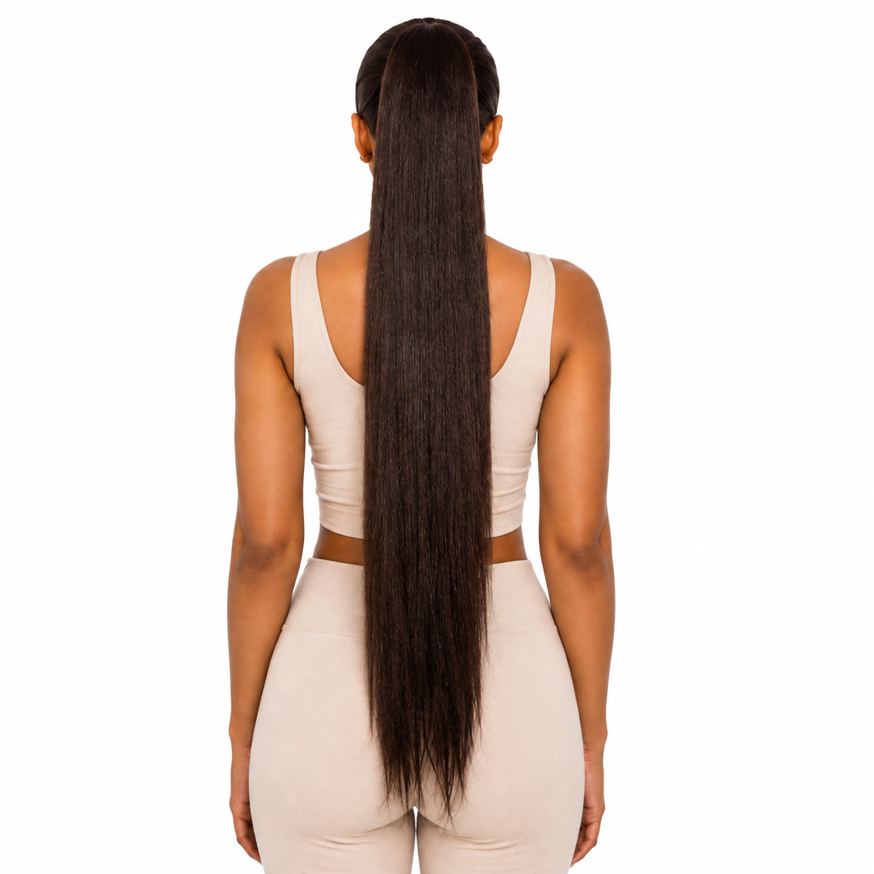 Darbro Doja Synthetic Silky Straight Ponytail 32"