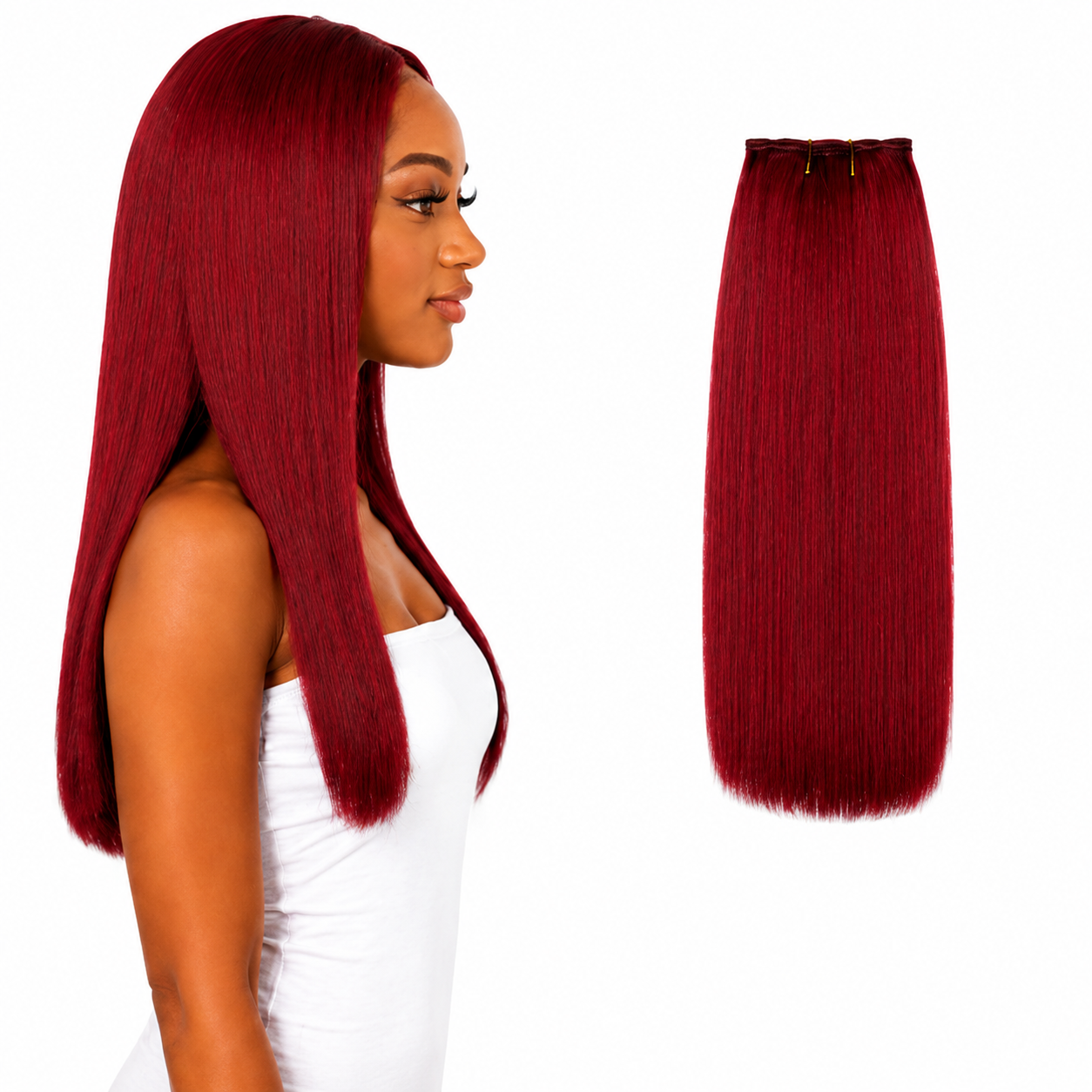 Ei Luxury 100% Human Hair 7 Pcs Clip-in Extensions 20"