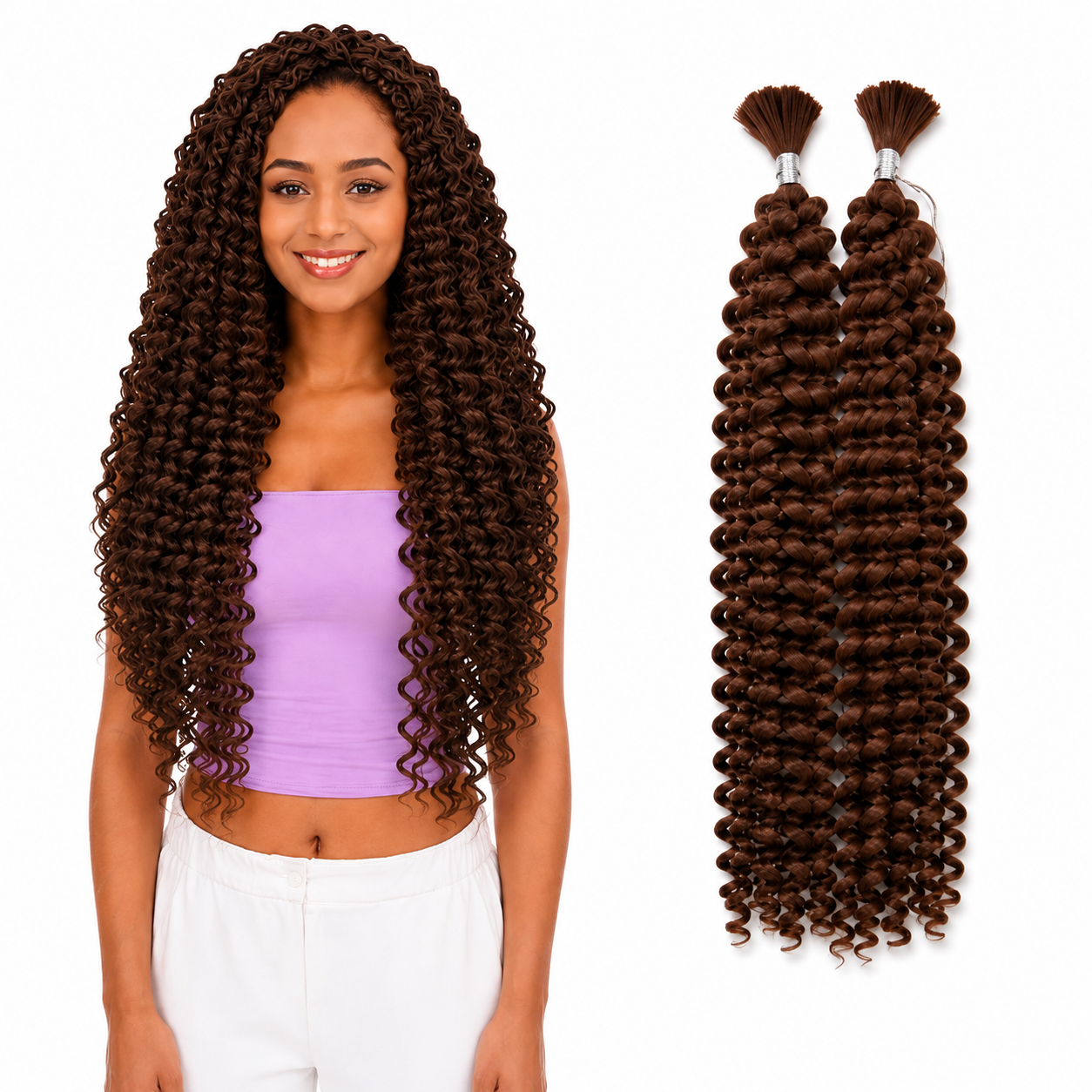 Kuknus Peruvian Remi Style Boho Water Bulk 22"