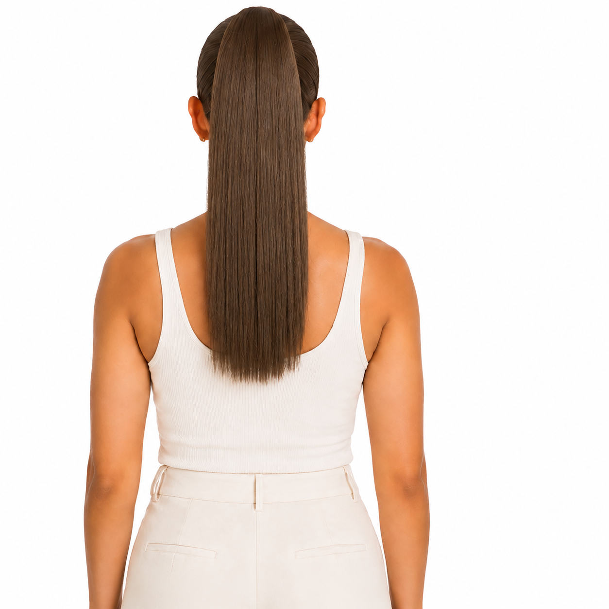 Kuknus Synthetic London Girl Ponytail 18"