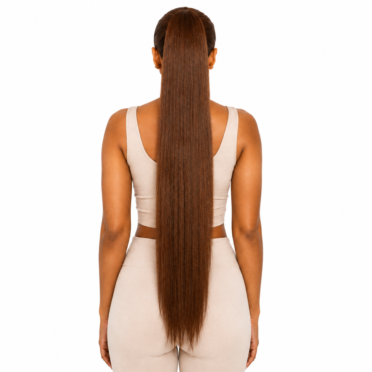 Darbro Doja Synthetic Silky Straight Ponytail 32"