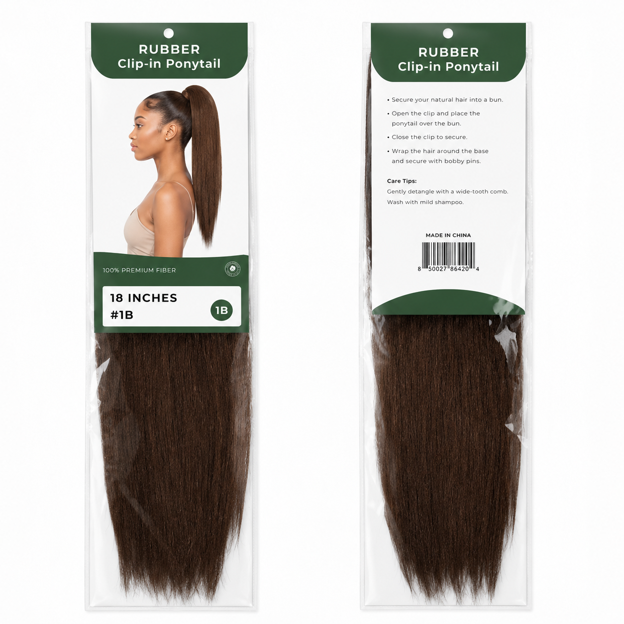 Kuknus Ponytail Style London Girl 18&