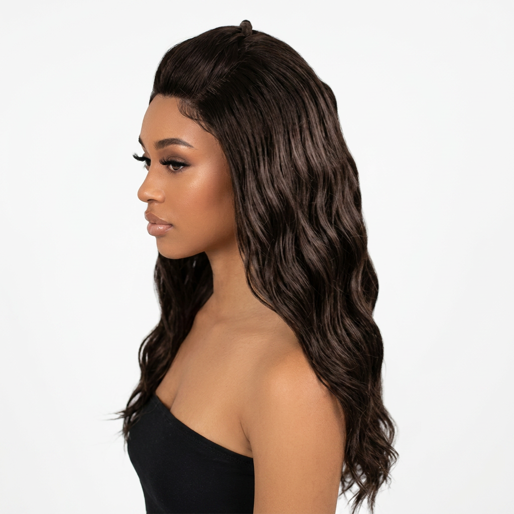 Station Style Lace Somara Super Volume Lace wig With Natural Baby Hair Line