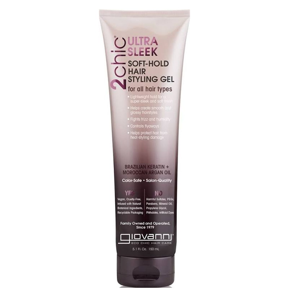 Giovanni 2Chic Ultra-Sleek Soft Hold Styling Gel 150ml