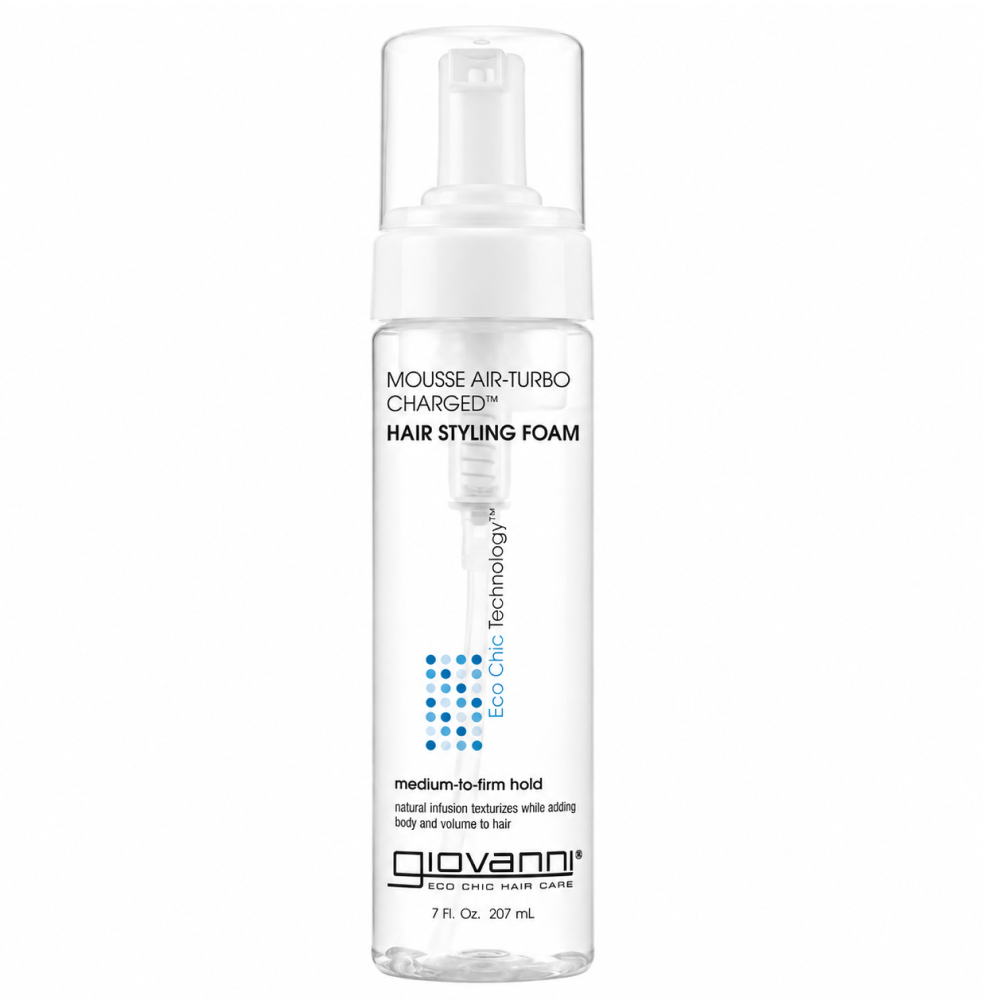 Giovanni Eco Chic Mousse Air Turbo-Charged Hair Styling Foam 207ml