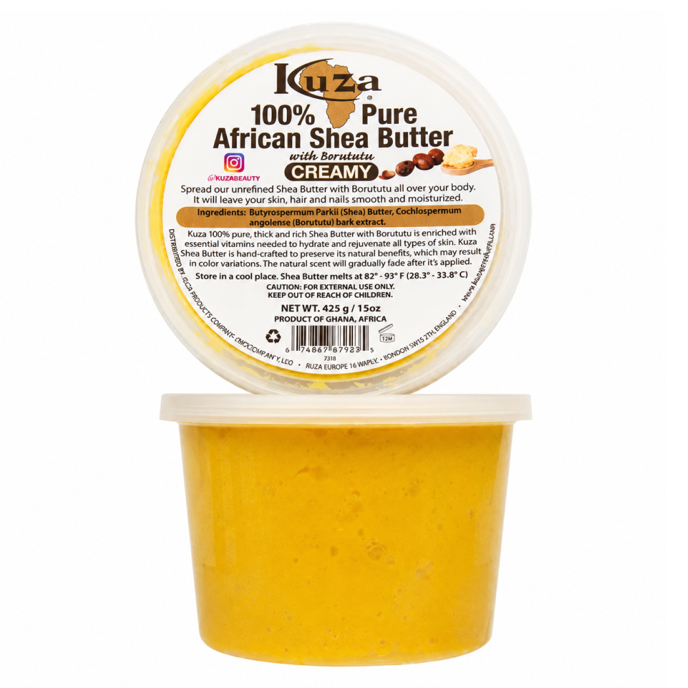 Kuza African Sheabutter Creamy Yellow