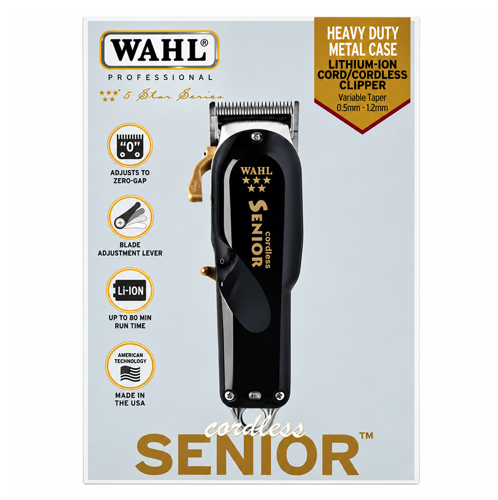 Wahl 5 Star Cordless Senior Hair Clipper Kit