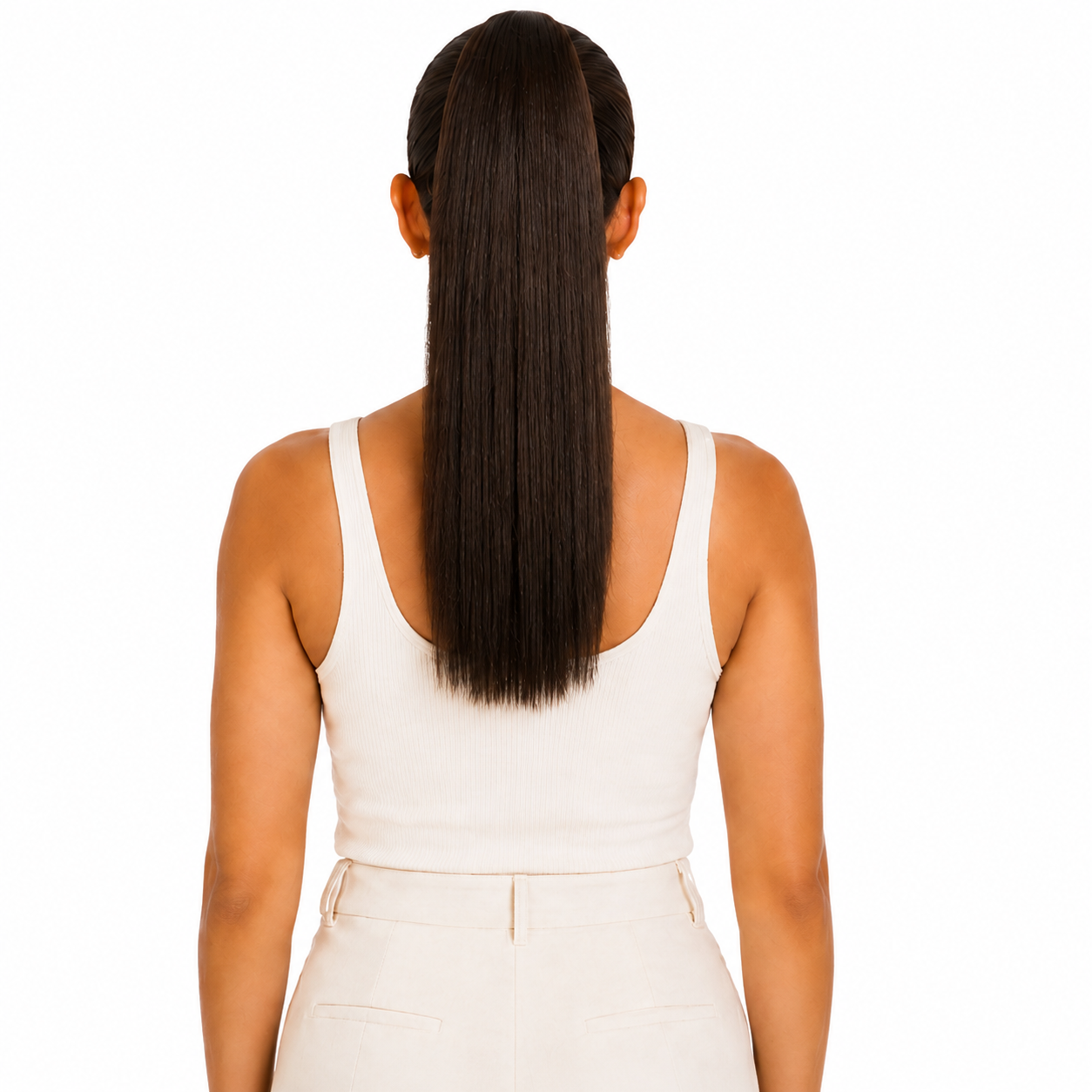 Kuknus Synthetic London Girl Ponytail 18"