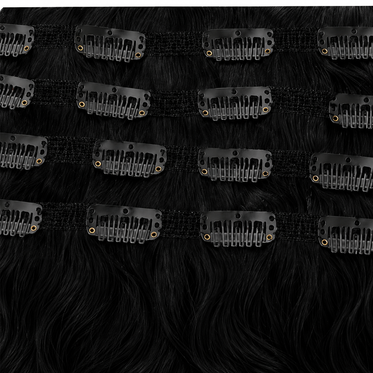 Darbro Doja Silk Press Body Wave Clip-In Synthetic Hair Extensions 24"
